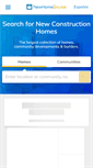 Mobile Screenshot of newhomes.mlive.com