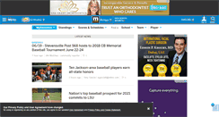 Desktop Screenshot of highschoolsports.mlive.com