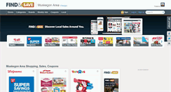 Desktop Screenshot of muskegonfindnsave.mlive.com